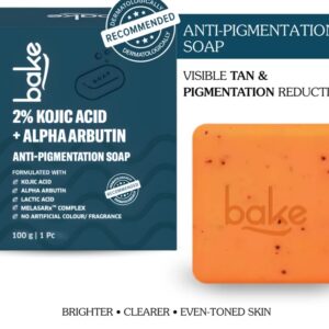 BAKE 2% Kojic Acid + Alpha Arbutin Soap with MelasaRx™ Complex
